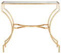 Gold/Glass Console Q25754