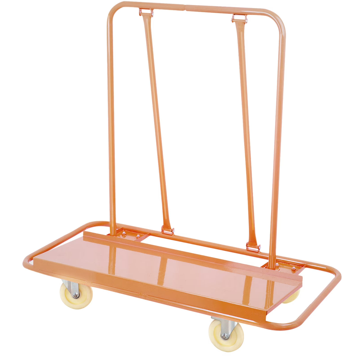 Drywall Cart Platform Hand Truck 3000 lbs Capacity with Four Swivel Casters V8765