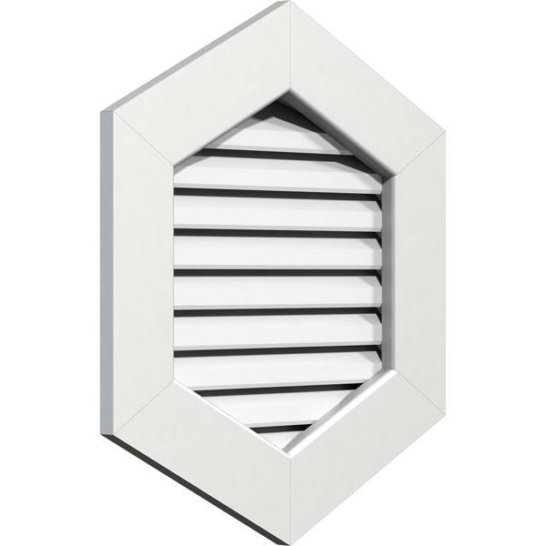 20x22W x 20x22H Vertical Peaked Gable Vent T946089