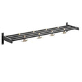 Wall Coat Rack with 6 Hooks V16787