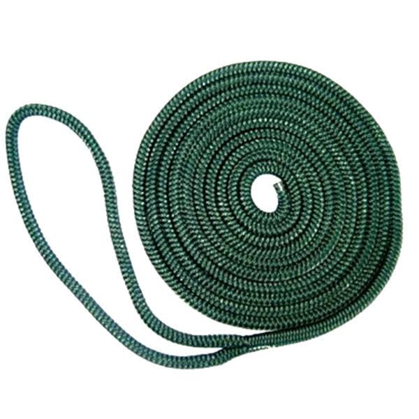 Hunter Green Nylon Double Braided Dock Line B982