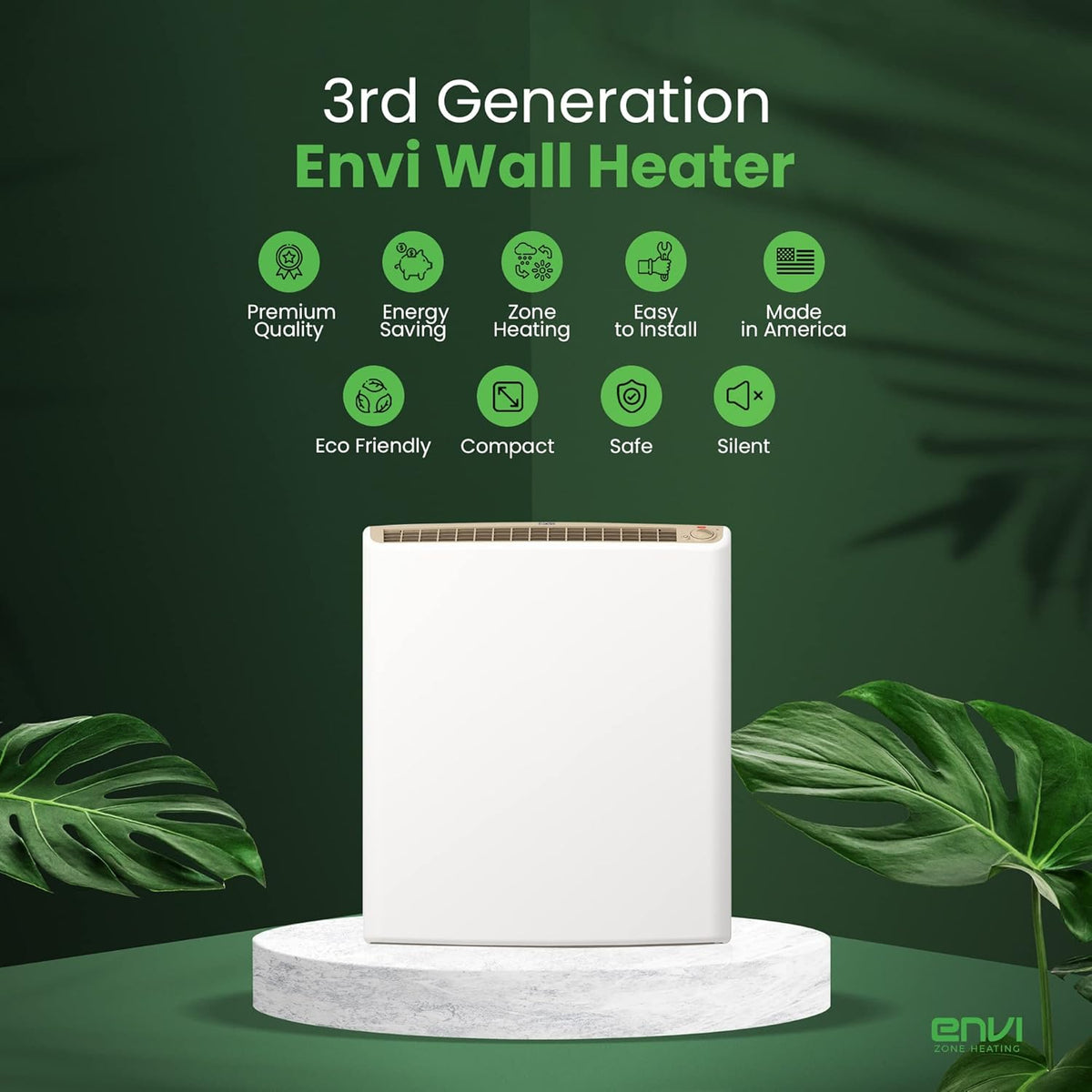 Envi Plug-in Electric Panel Wall Heater R813746