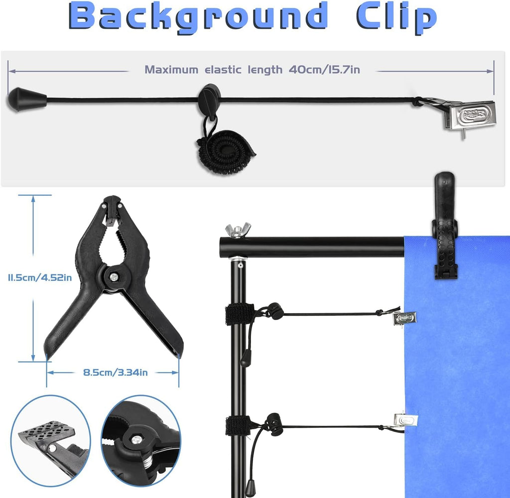 7x10 FT Adjustable Backdrop Stand with Carrying Bag G26322