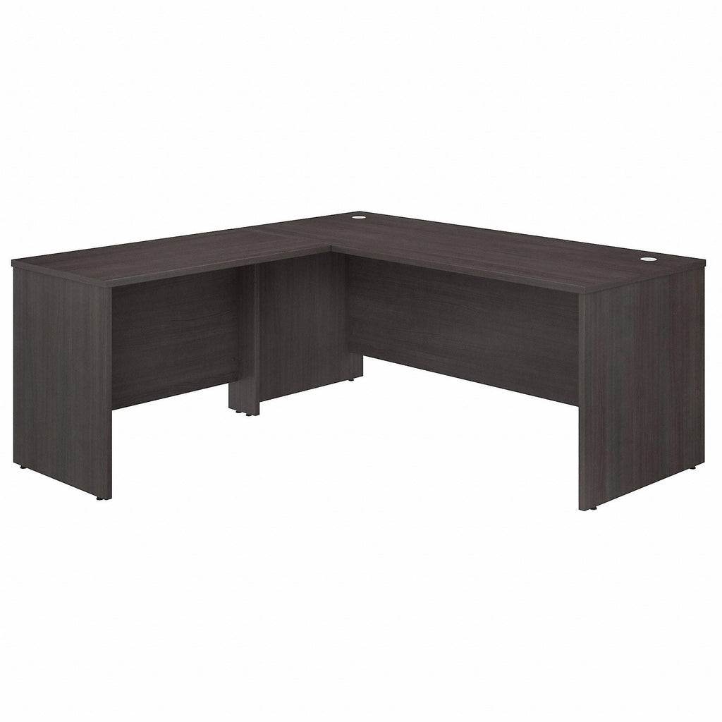 L Shaped Desk with 42W Return, Natural Maple J85952