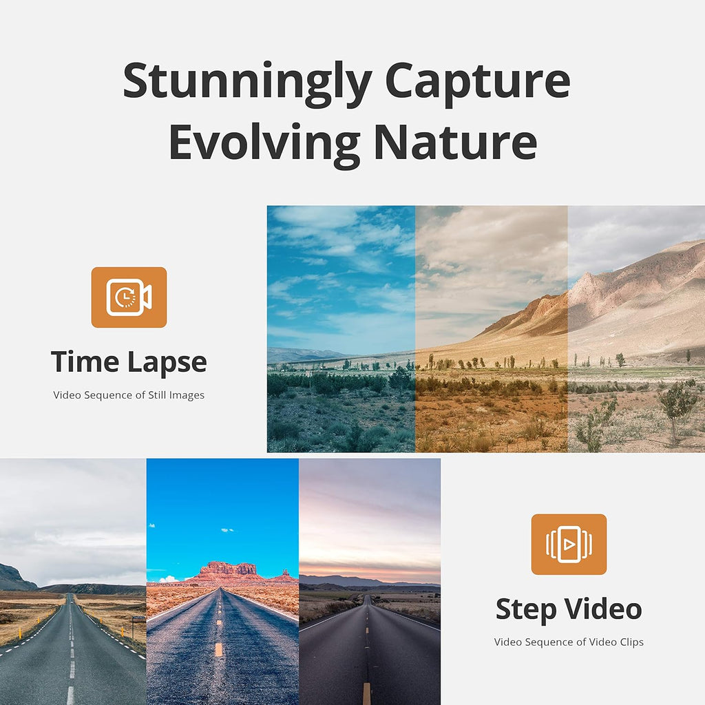 Time Lapse Camera, HD 1080p, IPX4 Water Resistant N623505