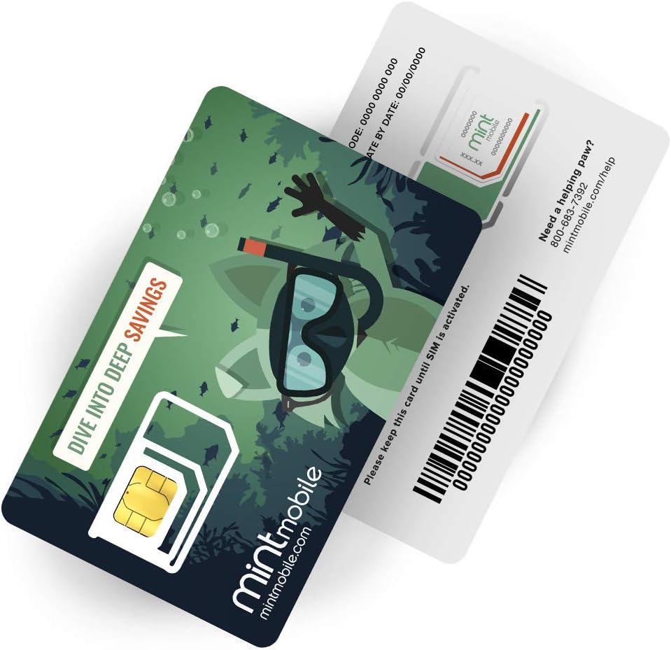 $30/Month Unlimited Talk, Text & Data for 3-Months GSM SIM Card W570558