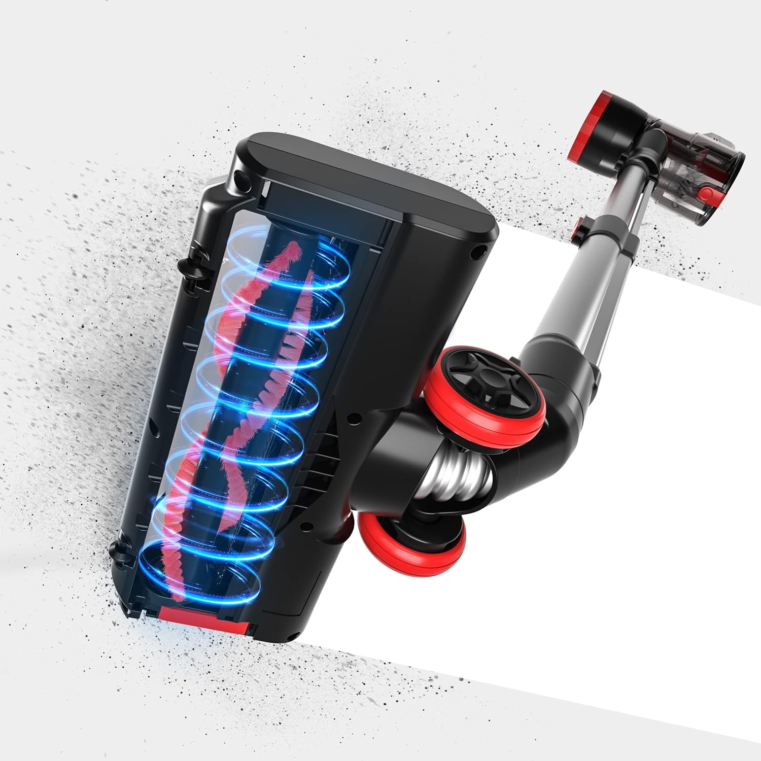 Cordless Vacuum Cleaner, 22Kpa Suction, 40 Minutes, Lightweight Stick Vac with LED Powerhead U74251