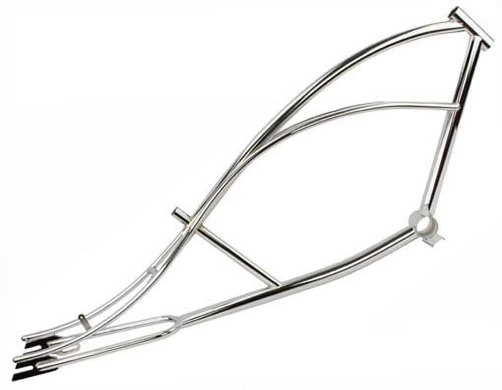 26" Chrome Limo Bike Frame J23563