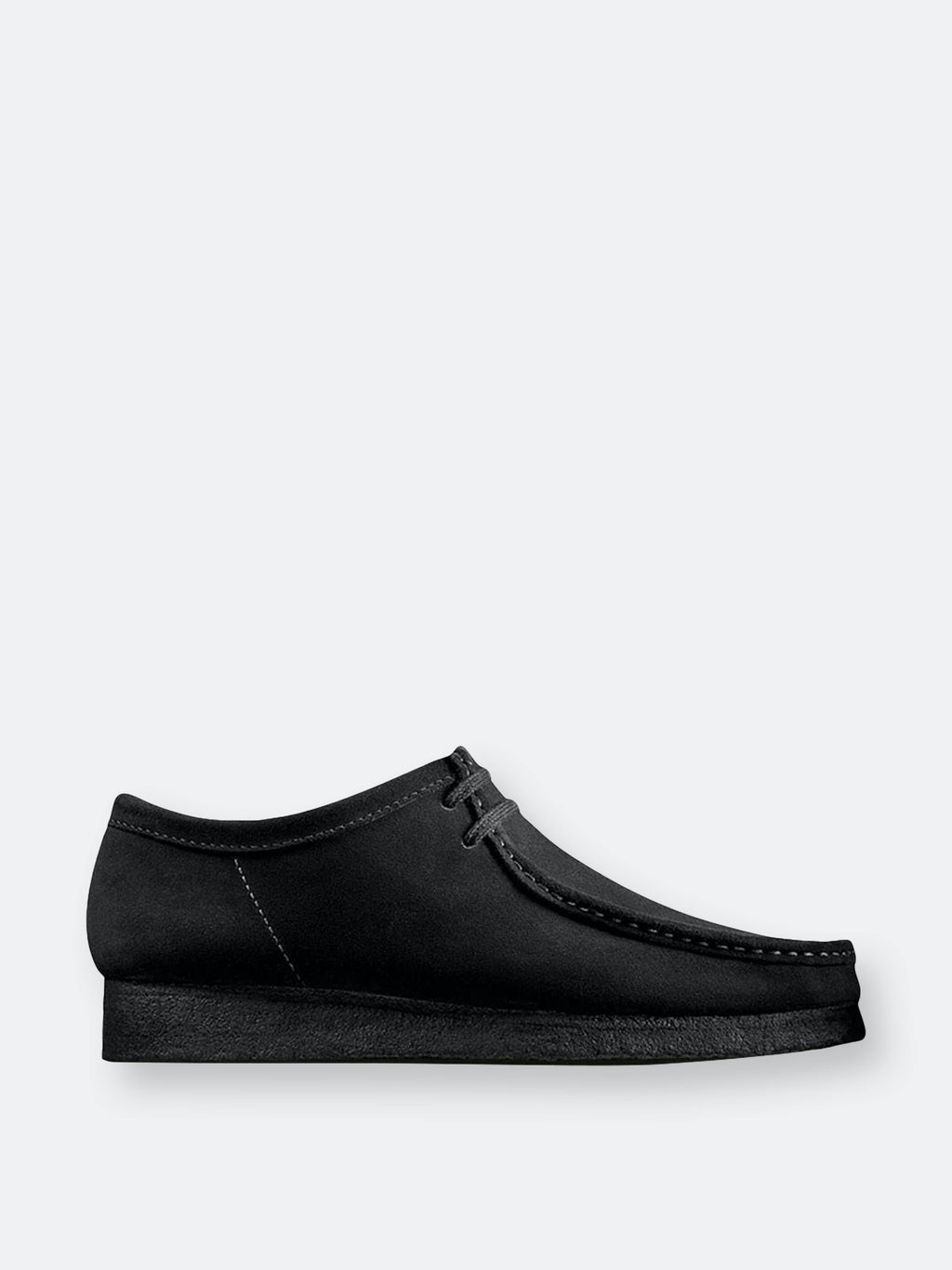 Black Suede Clarks Wallabee Shoes U5518