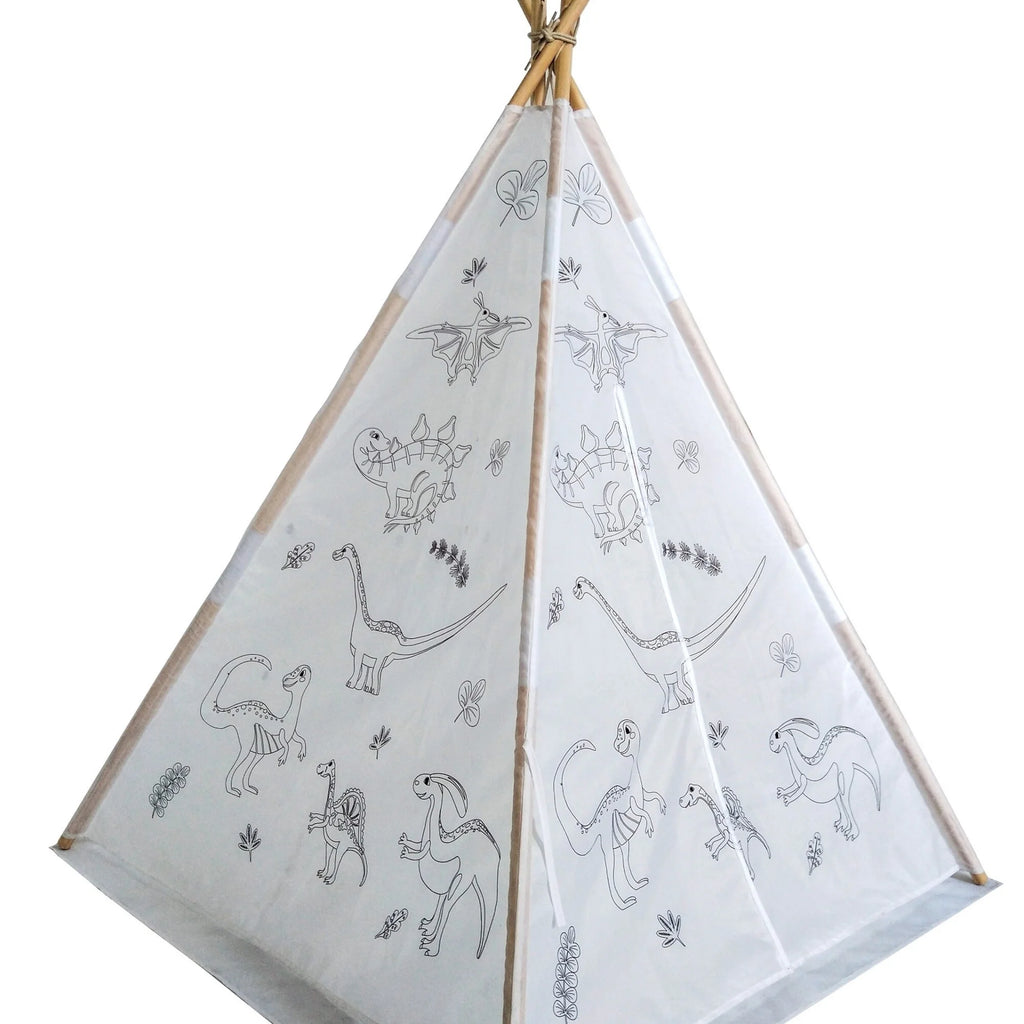 Paintable Teepee Play Tent B8612