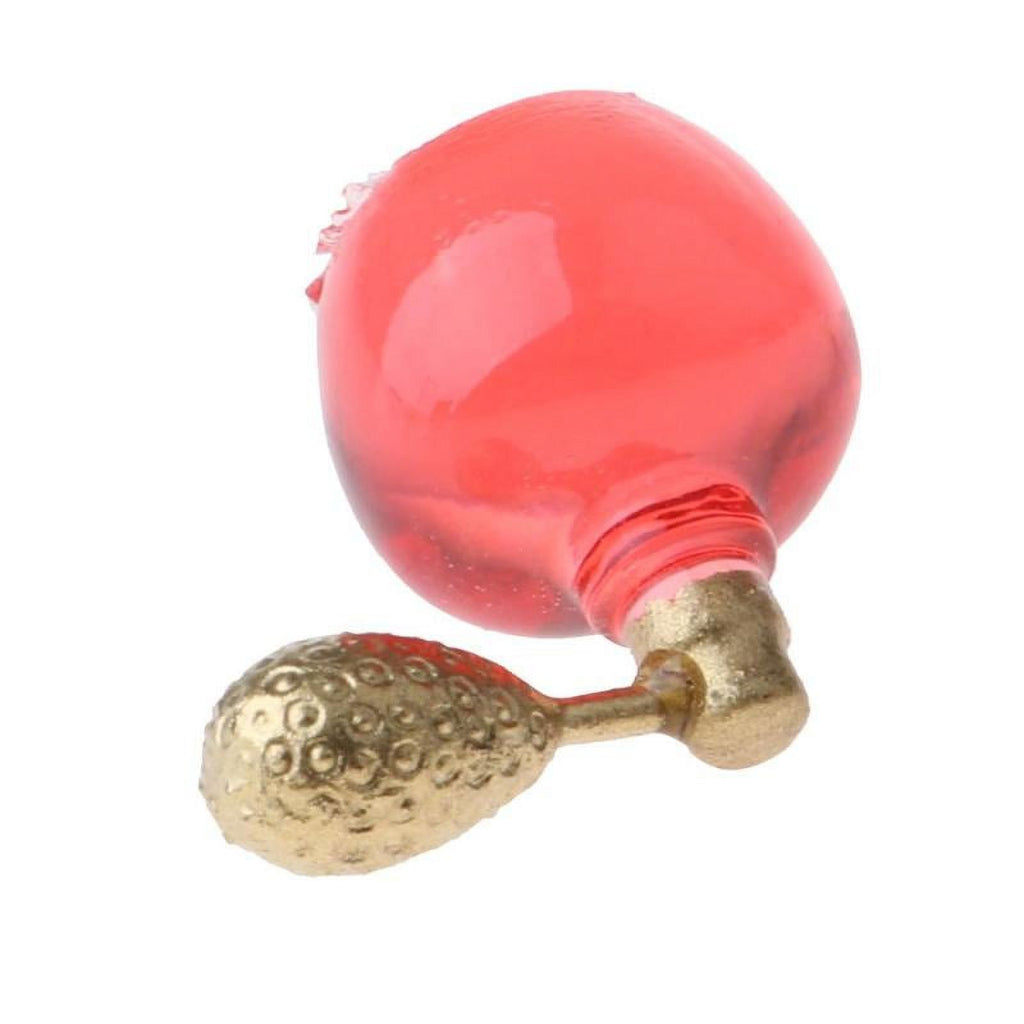 Red Miniature Perfume Bottles Dollhouse Accessories K14326
