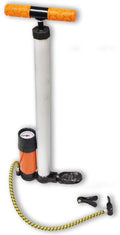 22" High-Pressure Hand Pump with Dial Gauge, Lightweight Metal Body V6088