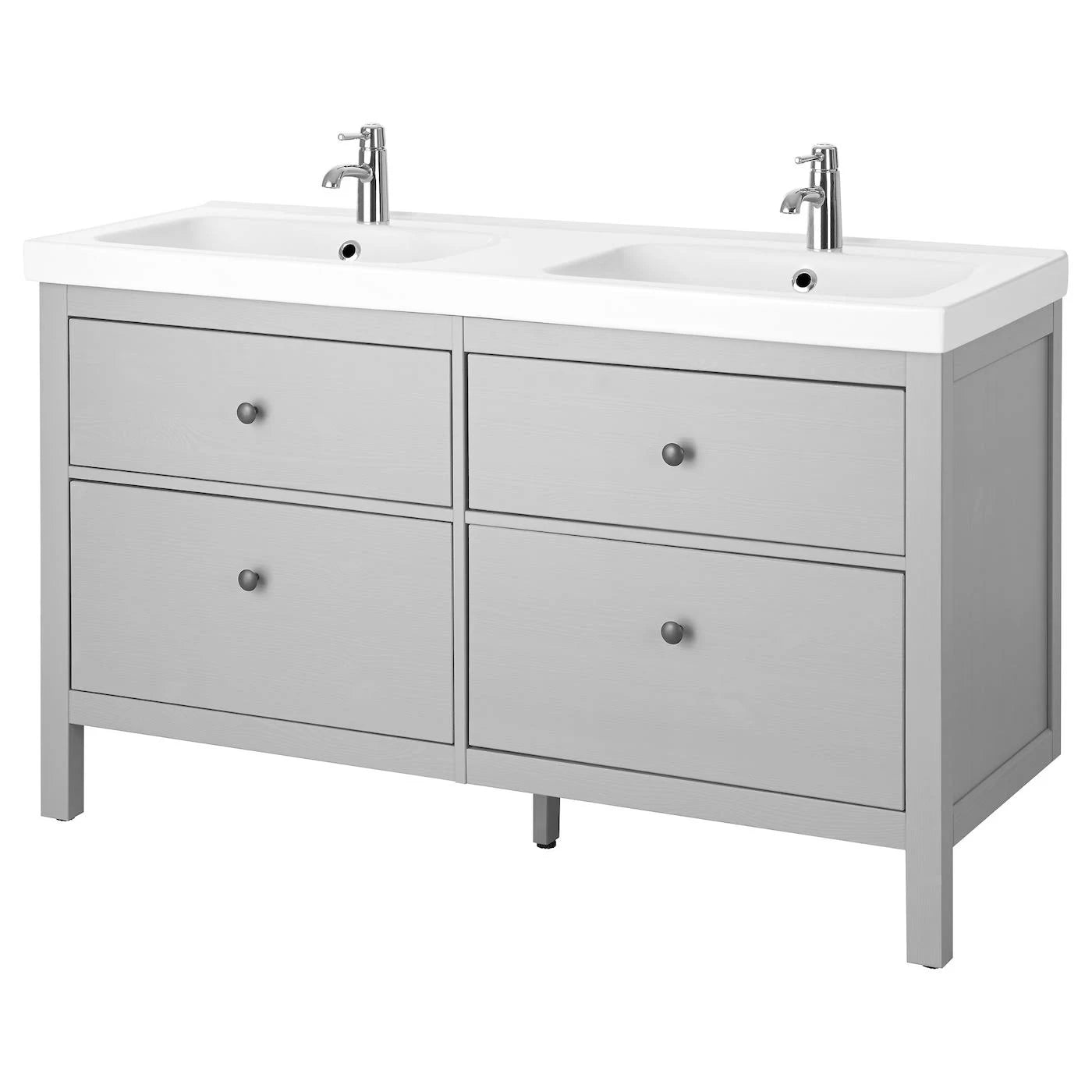 Gray Sink Cabinet with 4 Drawers A983