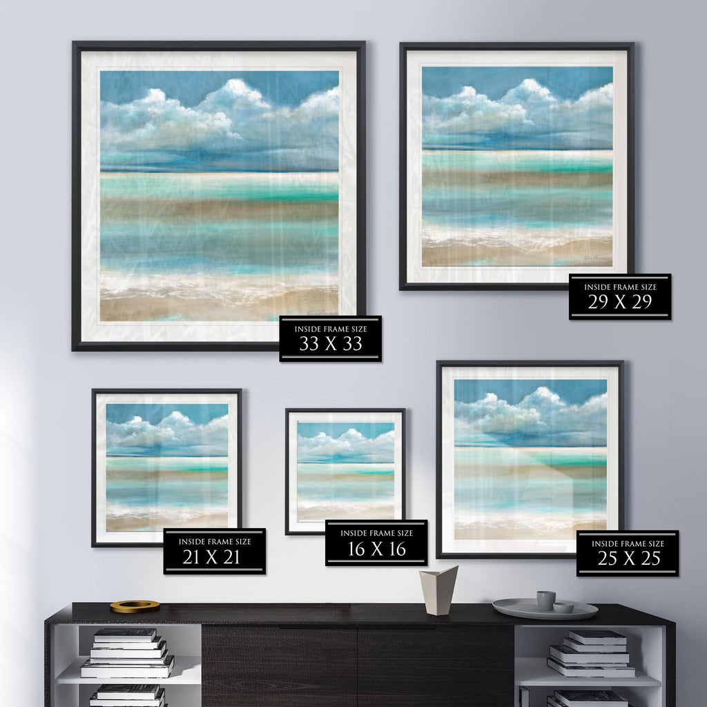 28x28 Framed Giclee Print K7517