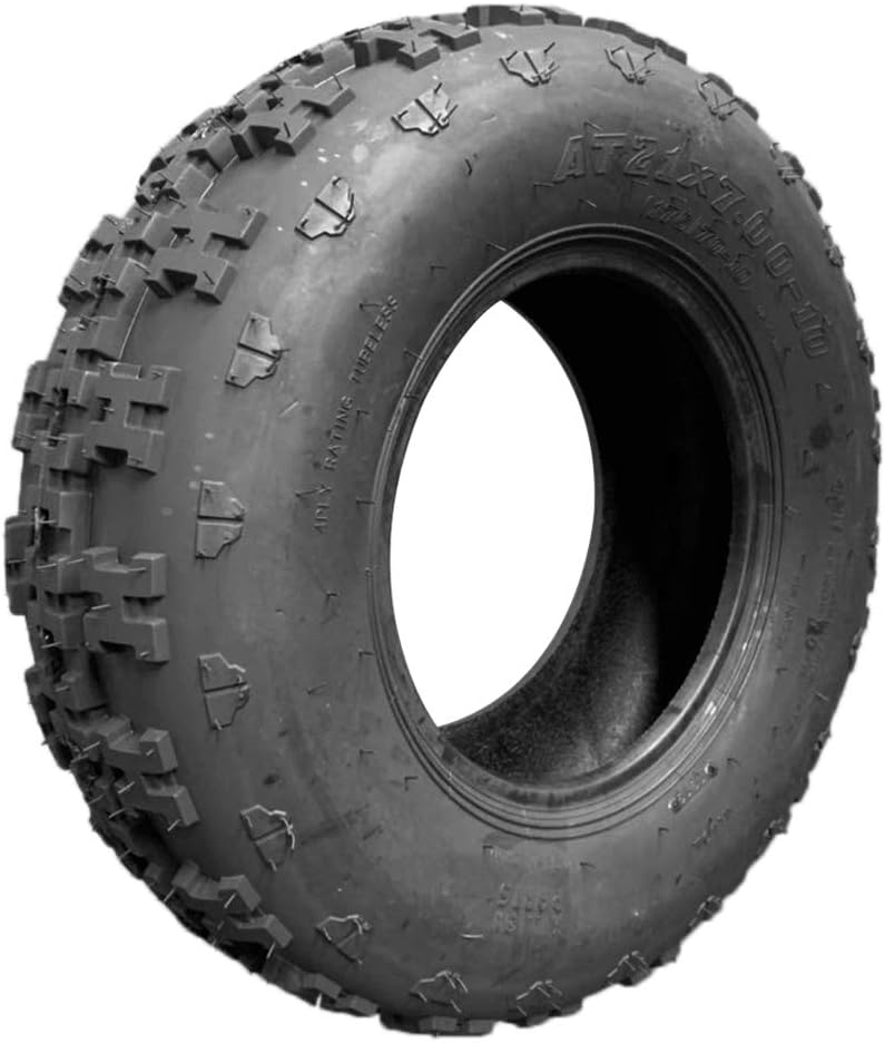 21x7-10 20x10-9 ATV Tires Set of 4 Tubeless All Terrain 4Ply H926492