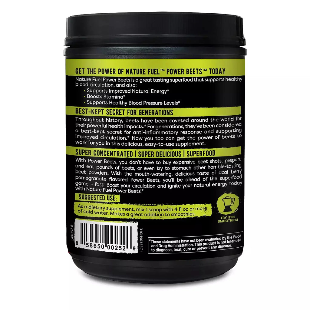 3 Pack Power Beets Juice Powder, 60 servings (11.6 oz.) Y51580