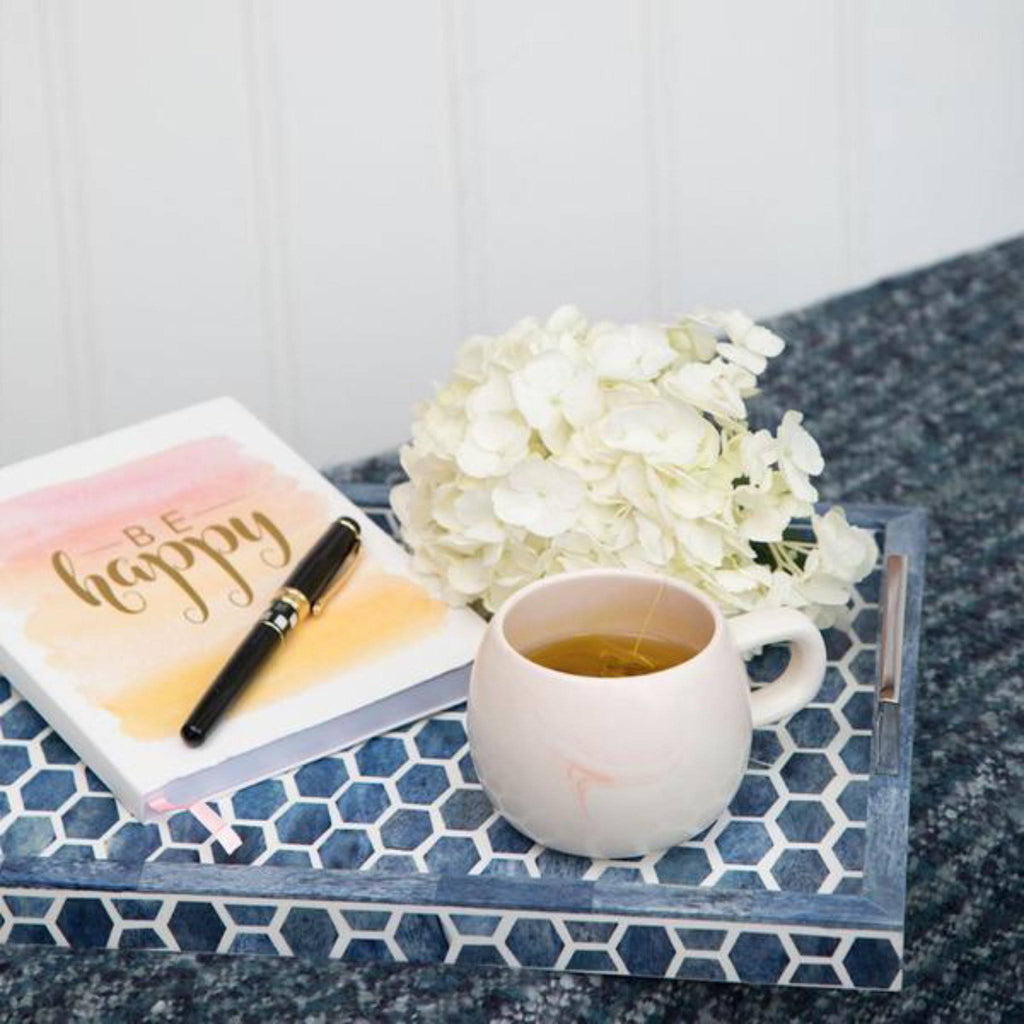 Ivory/Grey Tray O92439