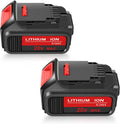 2 Packs 20V 6.0Ah Battery with LED Indicator Red K250286
