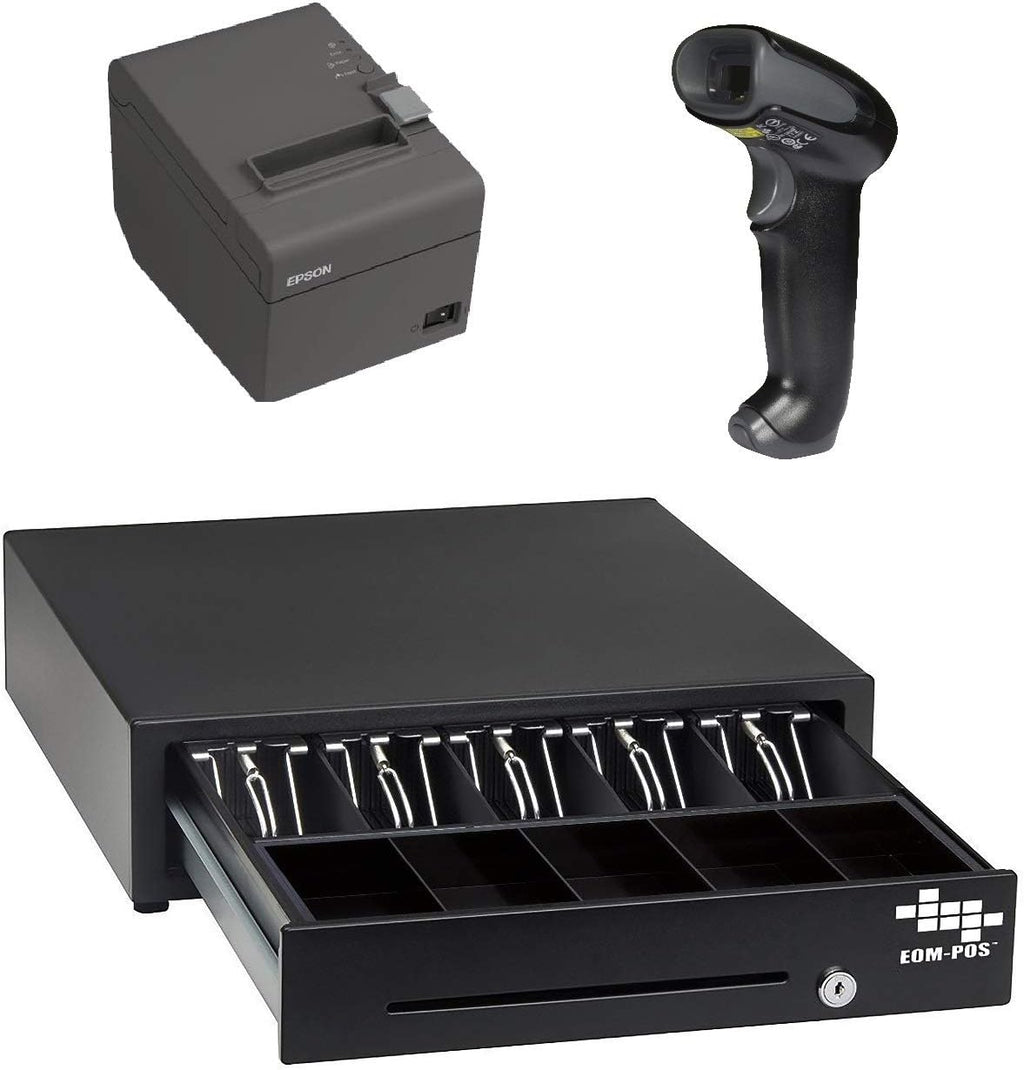Cash Drawer, Thermal Receipt Printer, Barcode Scanner K184262