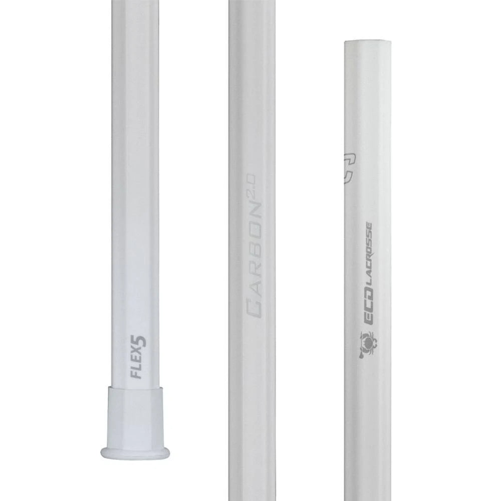 White Carbon Goalie Lacrosse Shaft V936