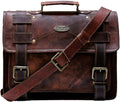 Vintage Brown Leather Laptop Messenger Bag (11 X 15) A97333