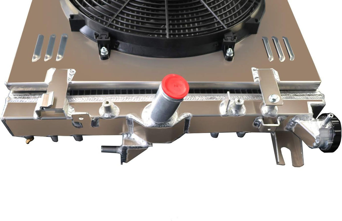 Aluminum Radiator with 16" Fan Shroud and Relay H420522