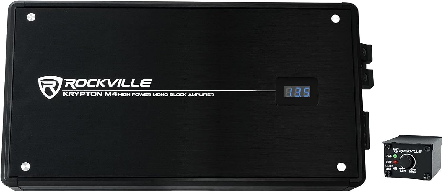 2400w Peak 4 Channel Car Amplifier G509