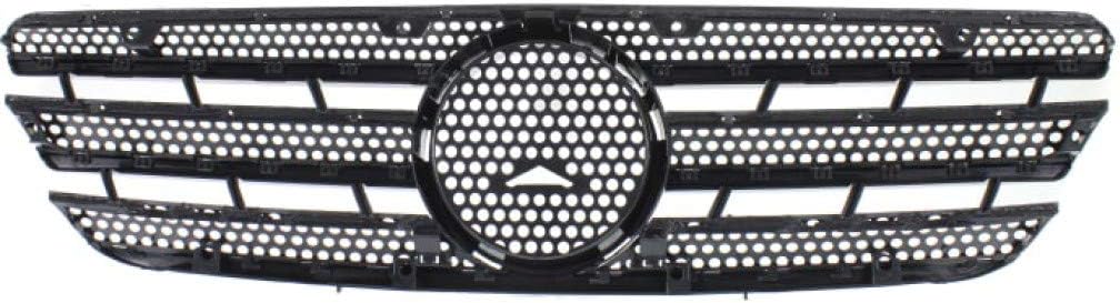 Silver Shell and Insert Plastic Grille Assembly F20253