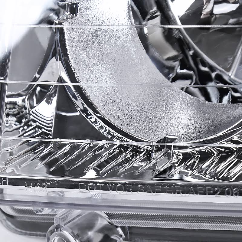 Chrome Crystal Headlights M945