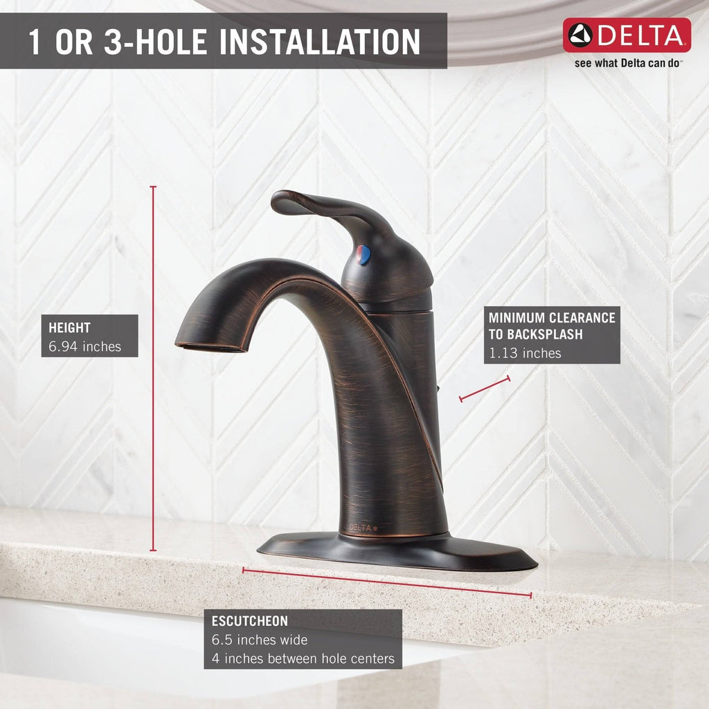 Single Handle Bathroom Faucet E51764
