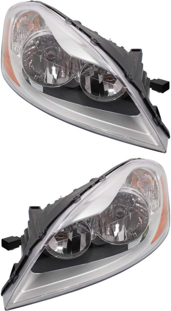 Halogen Headlight Assembly Pair for Volvo XC60 2010-2013 Z6401