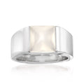 Vintage Cartier Moonstone Ring in 18kt White Gold M467236