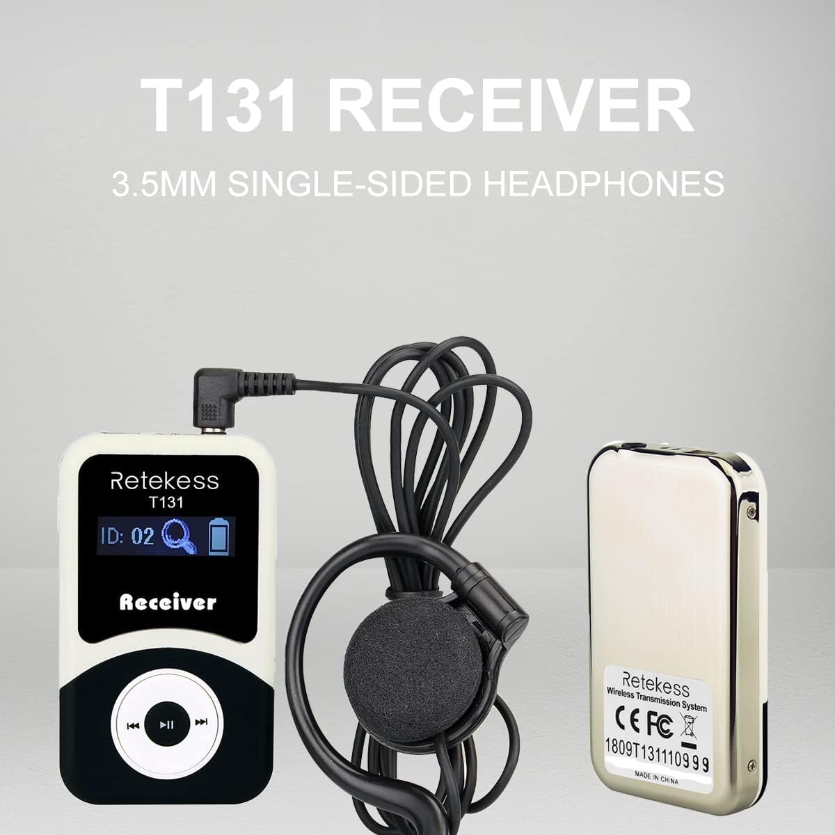 Wireless Tour Guide System, 1 Transmitter 2 Receivers L573546