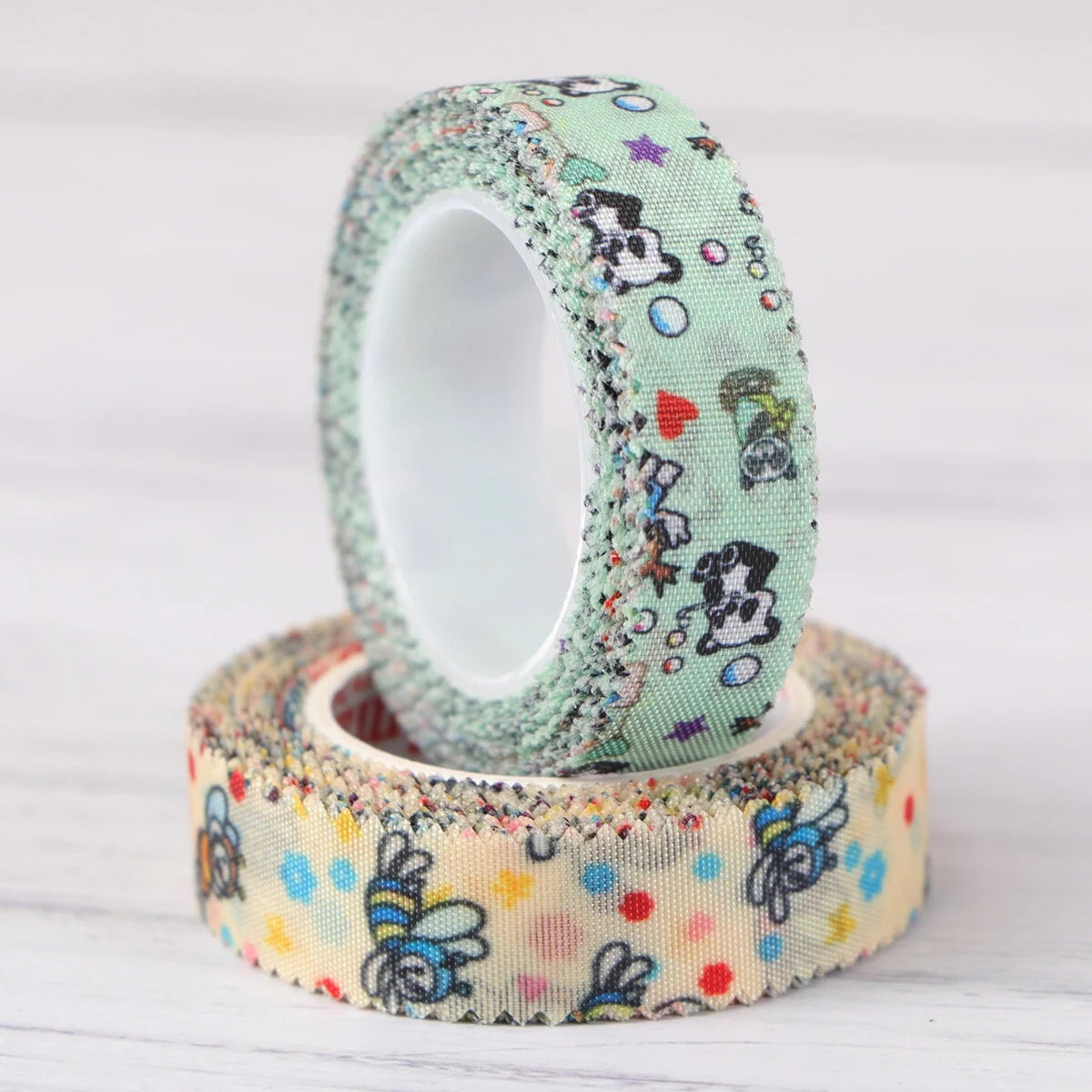 Cotton Guzheng Finger Tape 2 Roll Tearable Silk Adhesive Tape H93610