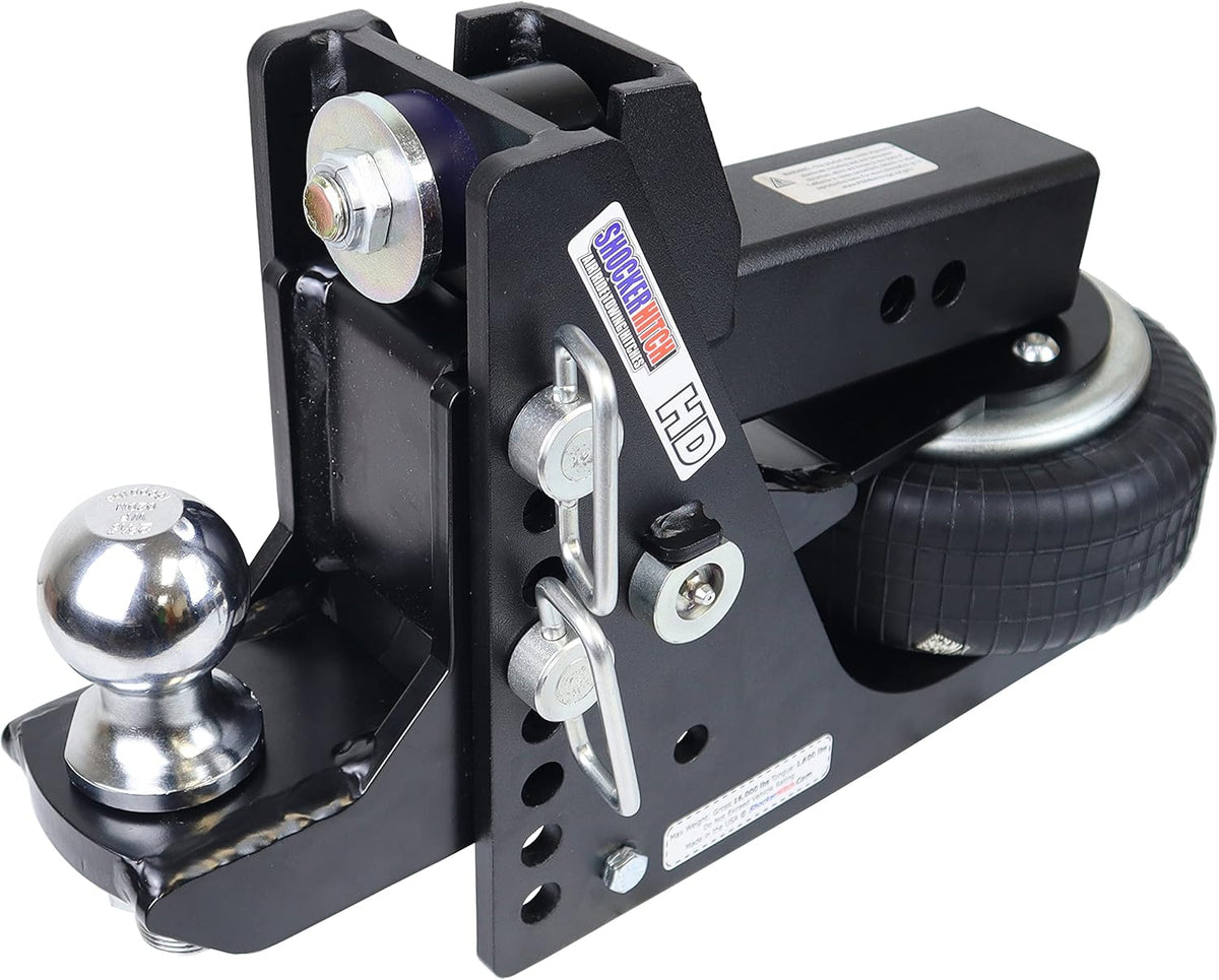Black Air Drop Hitch with 2-5/16" Ball C540