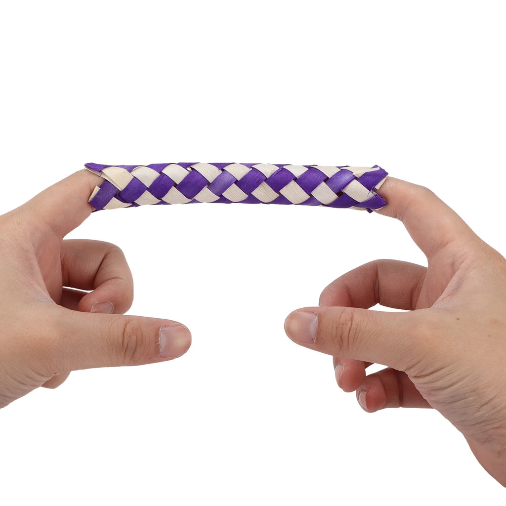 24pcs Chinese Bamboo Finger Trap, Birds Parrots Chew Toy, DIY Toy O6053