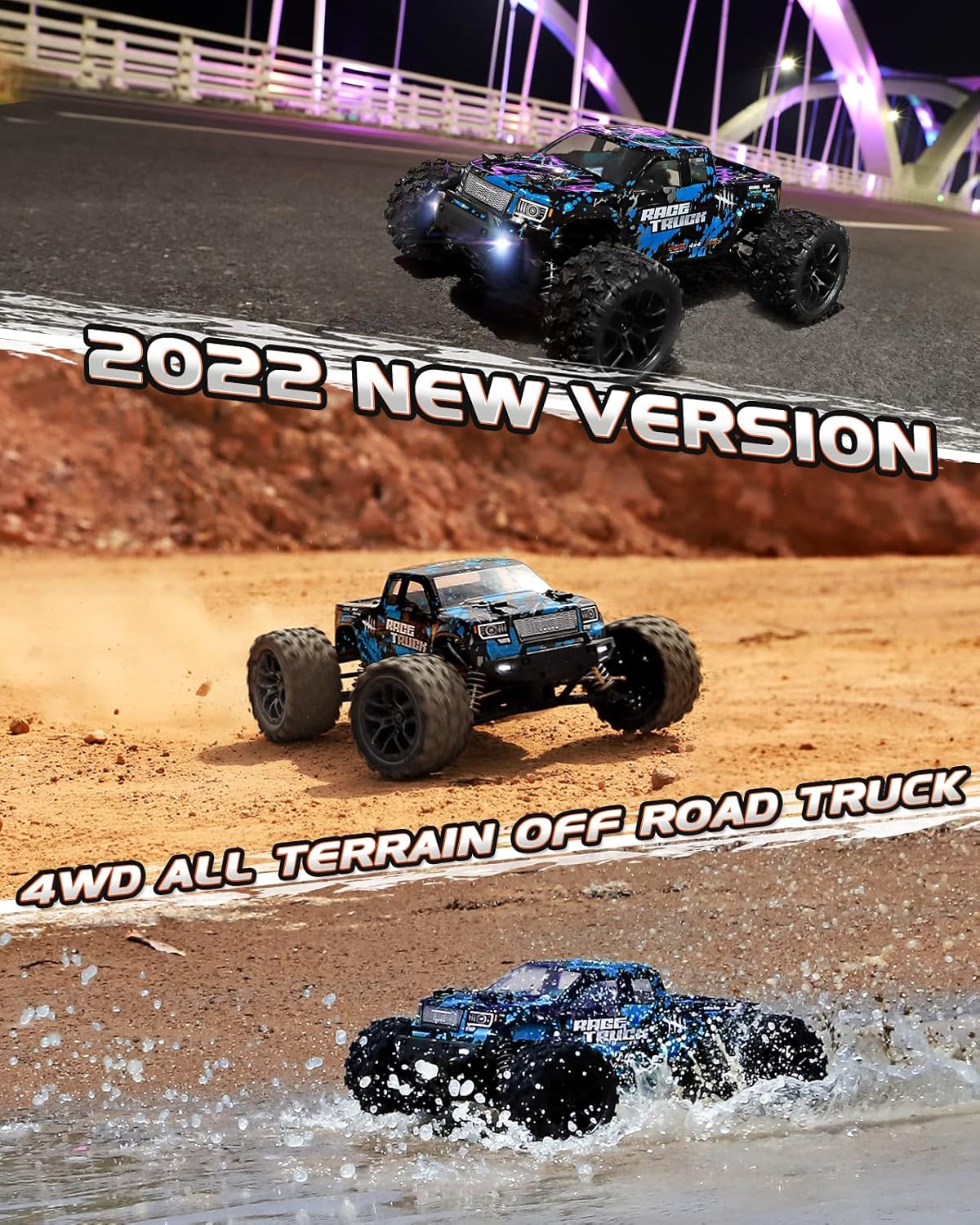 1/18 Scale 4WD RC Monster Truck Z5304
