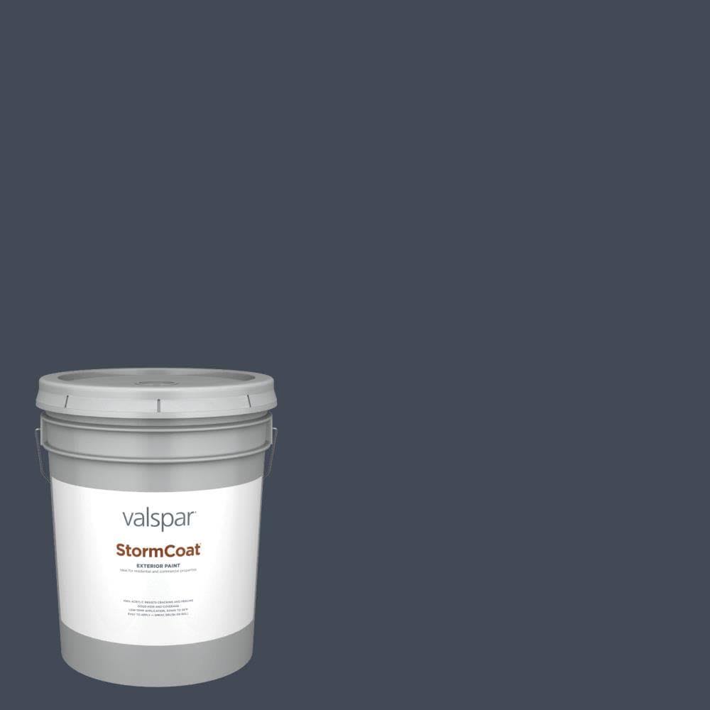 Semi-Gloss Royal Navy Exterior Paint (5-Gallon) T184809