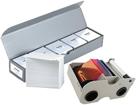 YMCKO Color Ribbon 500 PVC Cards B5432