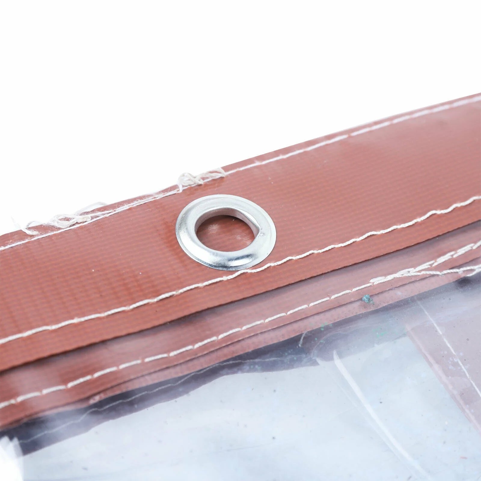 Brown Waterproof PVC Tarpaulin Canopy 8'*8' J13107