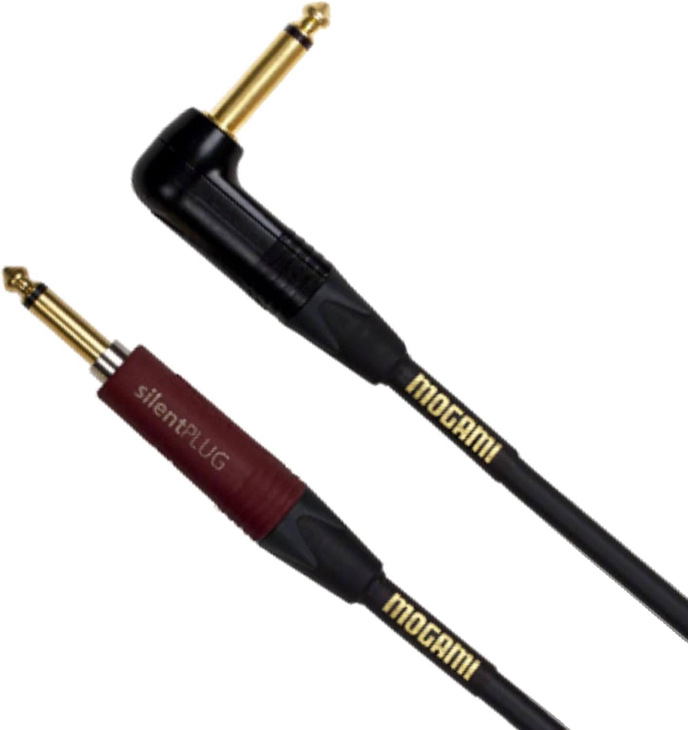 18 Foot Guitar Instrument Cable with 1/4 TS Male Plugs E2921
