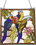 Tiffany-Glass Window Panel 24" Tall V28902