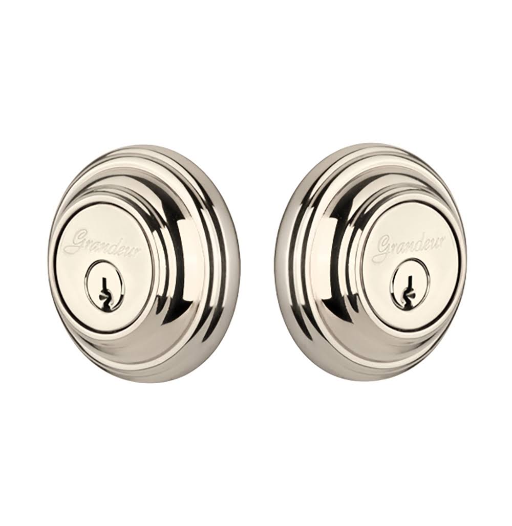 Polished Nickel Double Cylinder Deadbolt K865715