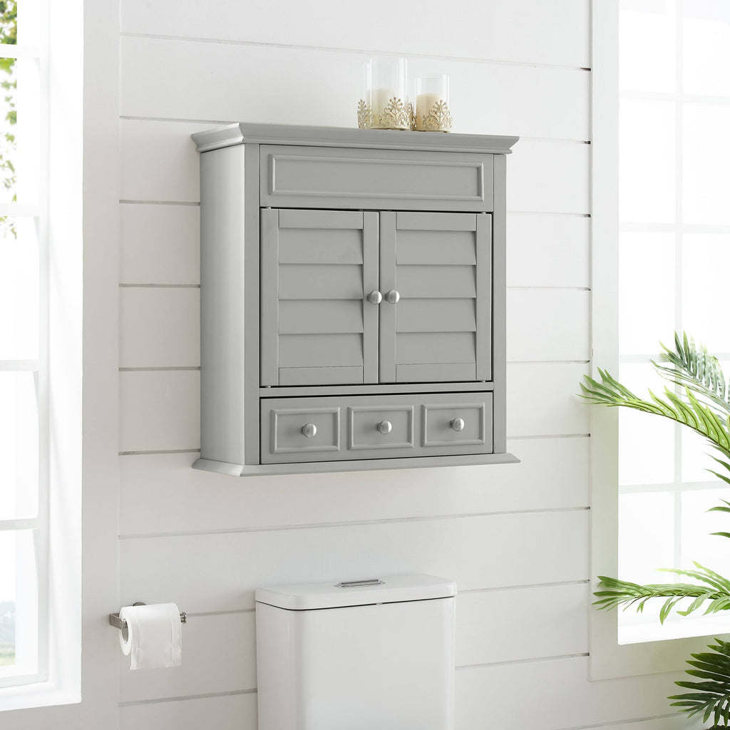 Gray Wall Cabinet T4120