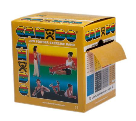 Low Powder Exercise Band Twin-Pak 100 Yard XX Light Tan J99293