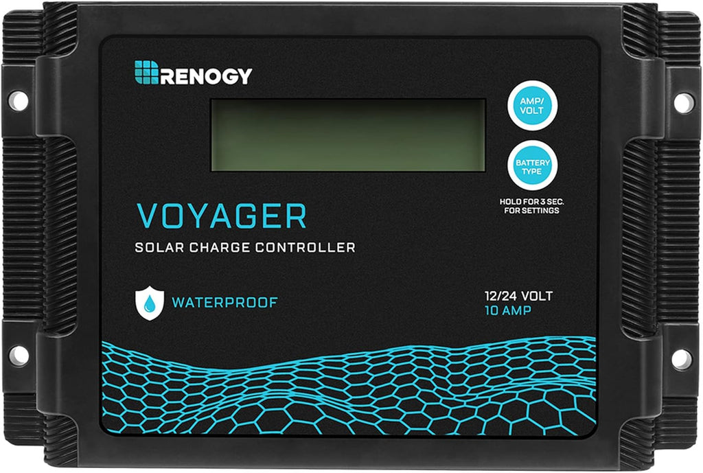 100 Watt 12 Volt Flexible Solar Kit with 100W Monocrystalline Panel and 10A Waterproof PWM Controller Y586
