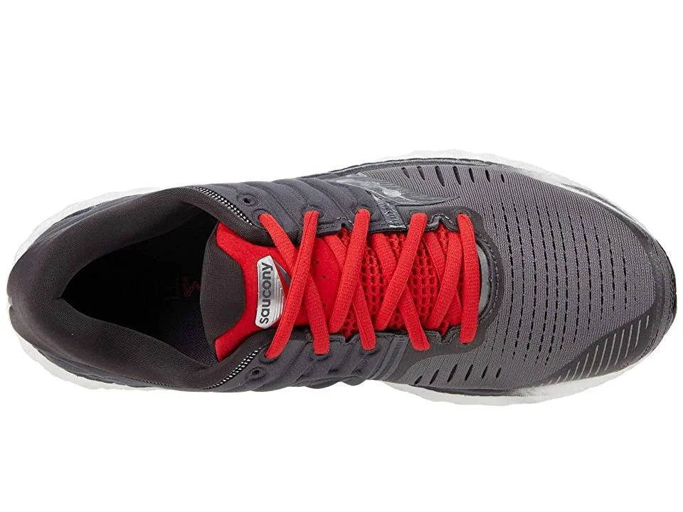 Charcoal/Red Size 9 Running Shoes U415