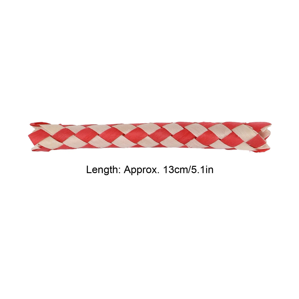 24pcs Chinese Bamboo Finger Trap, Birds Parrots Chew Toy, DIY Toy O6053