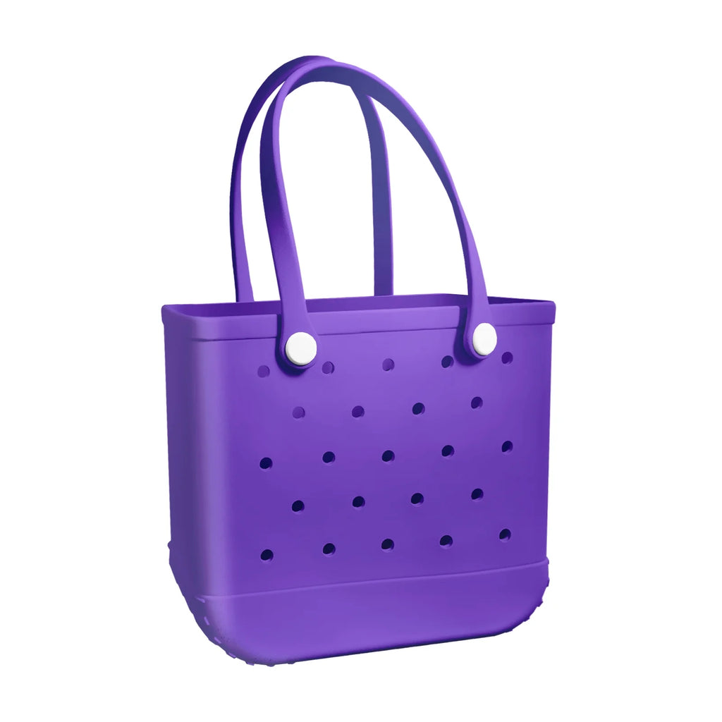 Purple EVA Waterproof Beach Bag U60763
