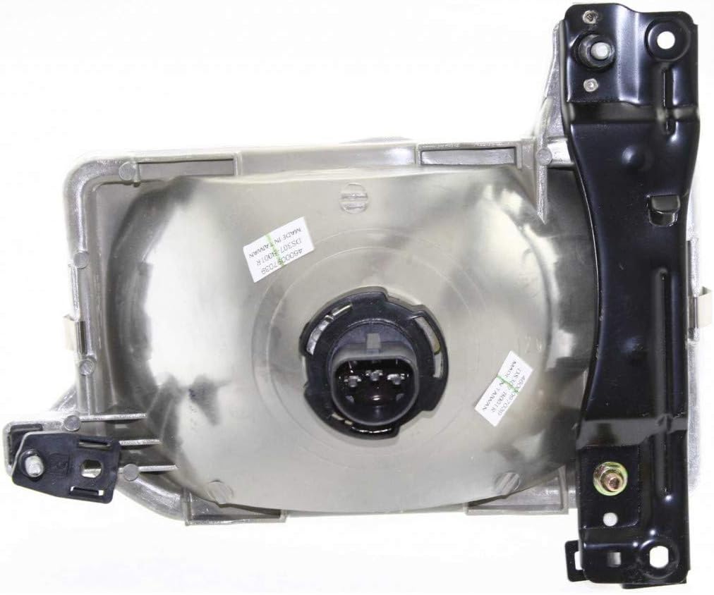 Passenger Side Halogen Composite Headlight Pack of 2 V9800